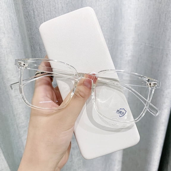 Nersighted Distance Glasses Radiation Protection Optical Spectacle Simple for Adult and Student 100 Black Frame