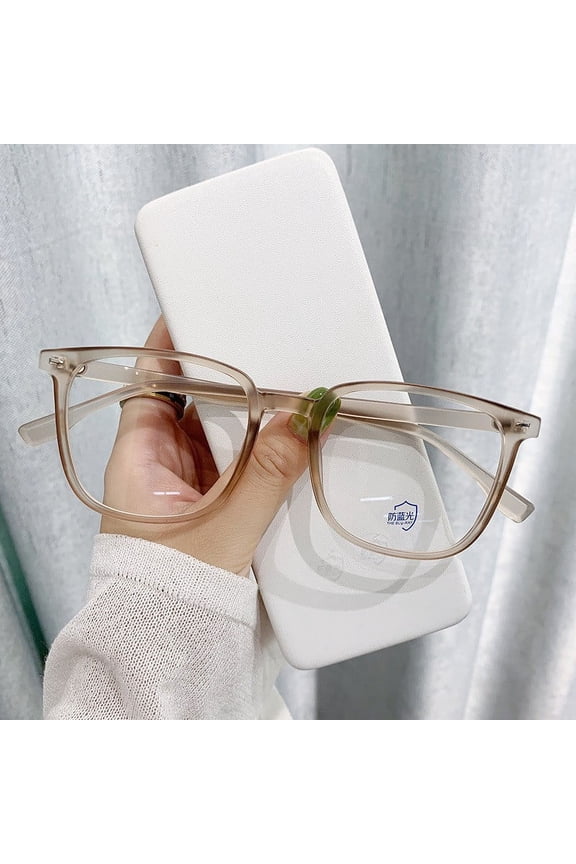 Nersighted Distance Glasses Radiation Protection Optical Spectacle Simple for Adult and Student 100 Black Frame