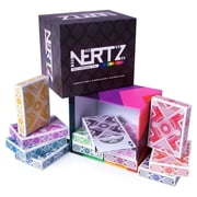 Nertz Card Game 12 Decks - Brybelly Nertz Playing Cards for Adults