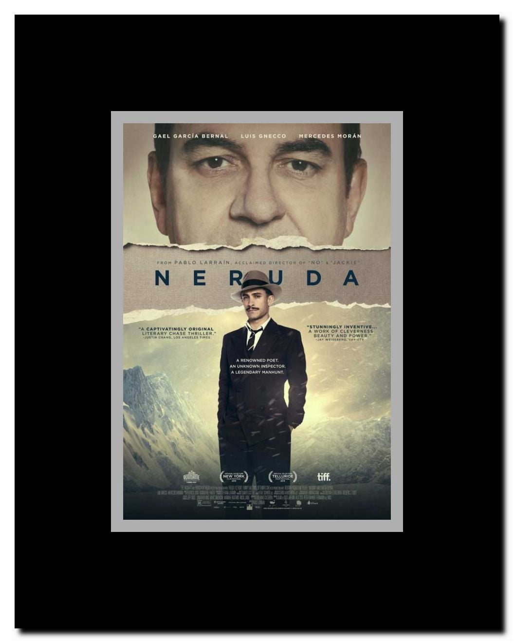 Neruda Framed Movie Poster
