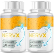 NervX Advanced Nerve Support Supplement Pills All Natural Ingredients Nerv X 120 Capsules