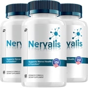 Nervalis Capsules   Nervalis Natural Ingredients Glycogen Support, 3 Pack, 180 Capsules