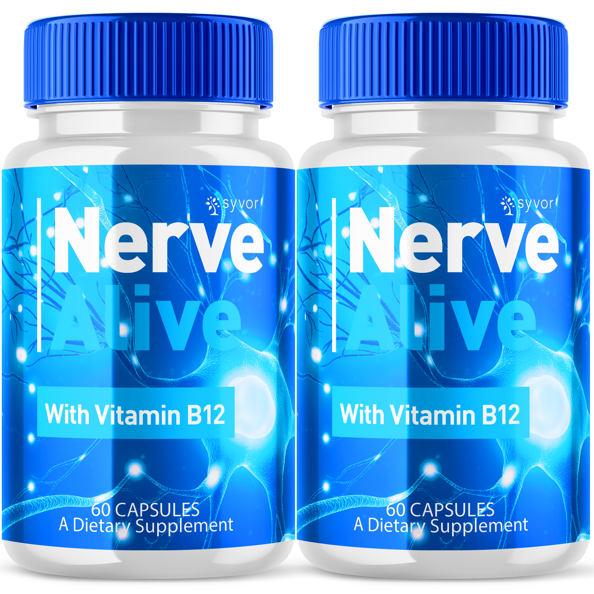 Nerve Alive Advanced Nerve Support Supplement 120 Capsules - Walmart ...