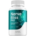 thumbnail image 1 of Nerve Bliss Pro Capsules – NerveBliss Pro All Natural Glycogen Support, 1 Pack, 60 Capsules, 1 of 7