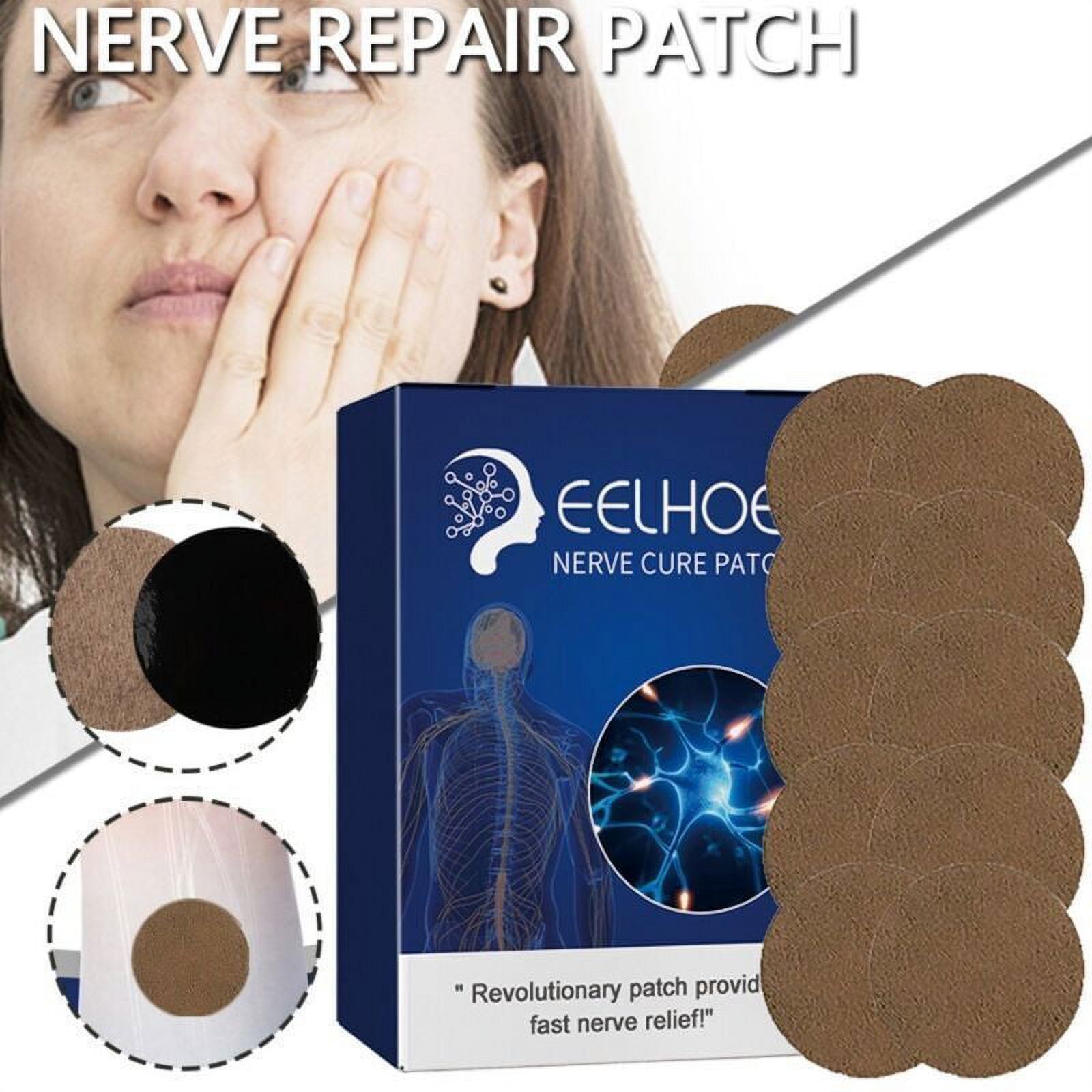 Nerve Cure Patch Natural Pain Relief For Nerverelated 10pcs/box