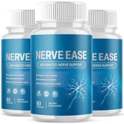 Nerve Ease Advanced Nerve Health Support Pills Natural Vitamin Supplement NerveEase 180 Capsules