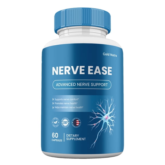 Nerve Ease Capsules, Advanced Maximum Strength NerveEase Brain Pills(1 Pack)