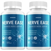 Nerve Ease Capsules   NerveEase Natural Ingredients Maximum Strength Supplement for Nerve Support, 2 Pack, 120 Capsules