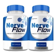 Nerve Flow Capsules, NerveFlow Maximum Strength All Natural Glyco Support 2 Pack
