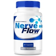 Nerve Flow   Daily Support Formula with a Balanced Blend for Nerve Health, Comfort, and Function | NerveFlow Easy-to-Swallow Pills for Daily Nerve Support 60 Capsules