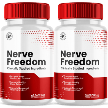 Nerve Freedom Nerve Health Support Supplement – 30 Capsules, Alpha-Lipoic Acid, Ashwagandha, Turmeric