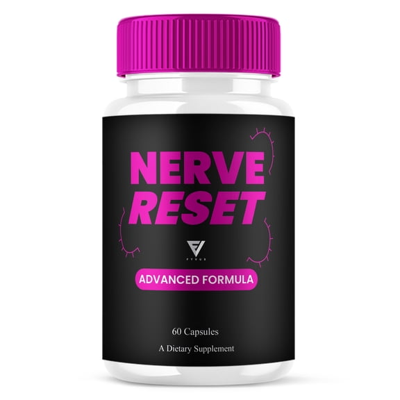 Nerve Reset Advanced Support, NerveReset Nootropic Pills (60 Capsules)