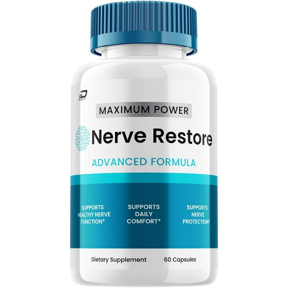 Nerve Restore Capsules – NerveRestore Natural Ingredients Glycogen Support, 1 Pack, 60 Capsules