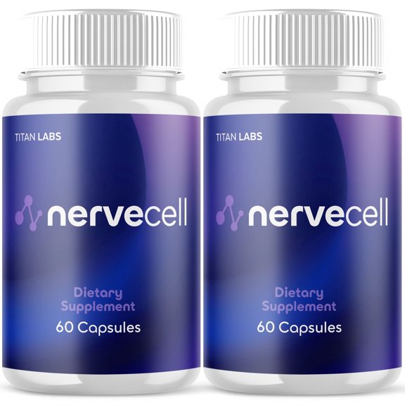 Nervecell Advanced Brain Support Formula Supplement Nerve Cell 120 Capsules