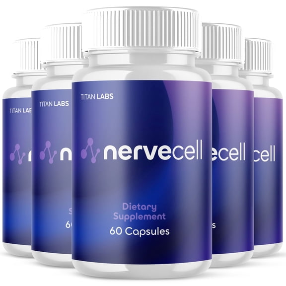 Nervecell Advanced Brain Support Formula Supplement Nerve Cell 300 Capsules