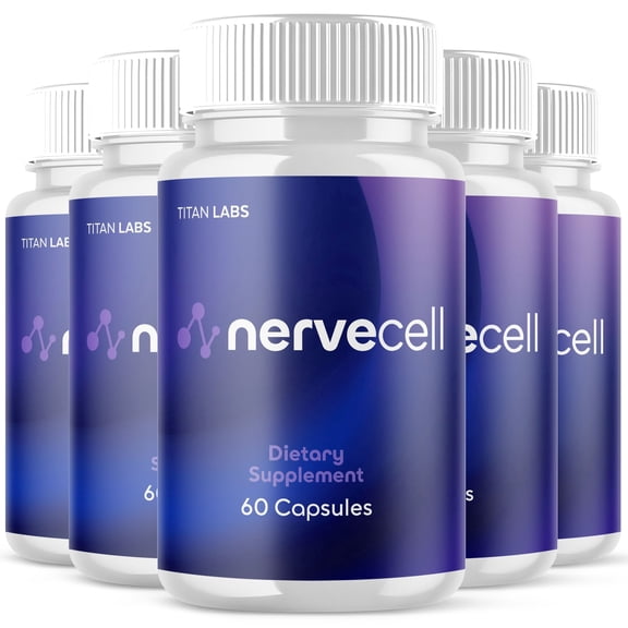 Nervecell Advanced Brain Support Formula Supplement Nerve Cell 300 Capsules
