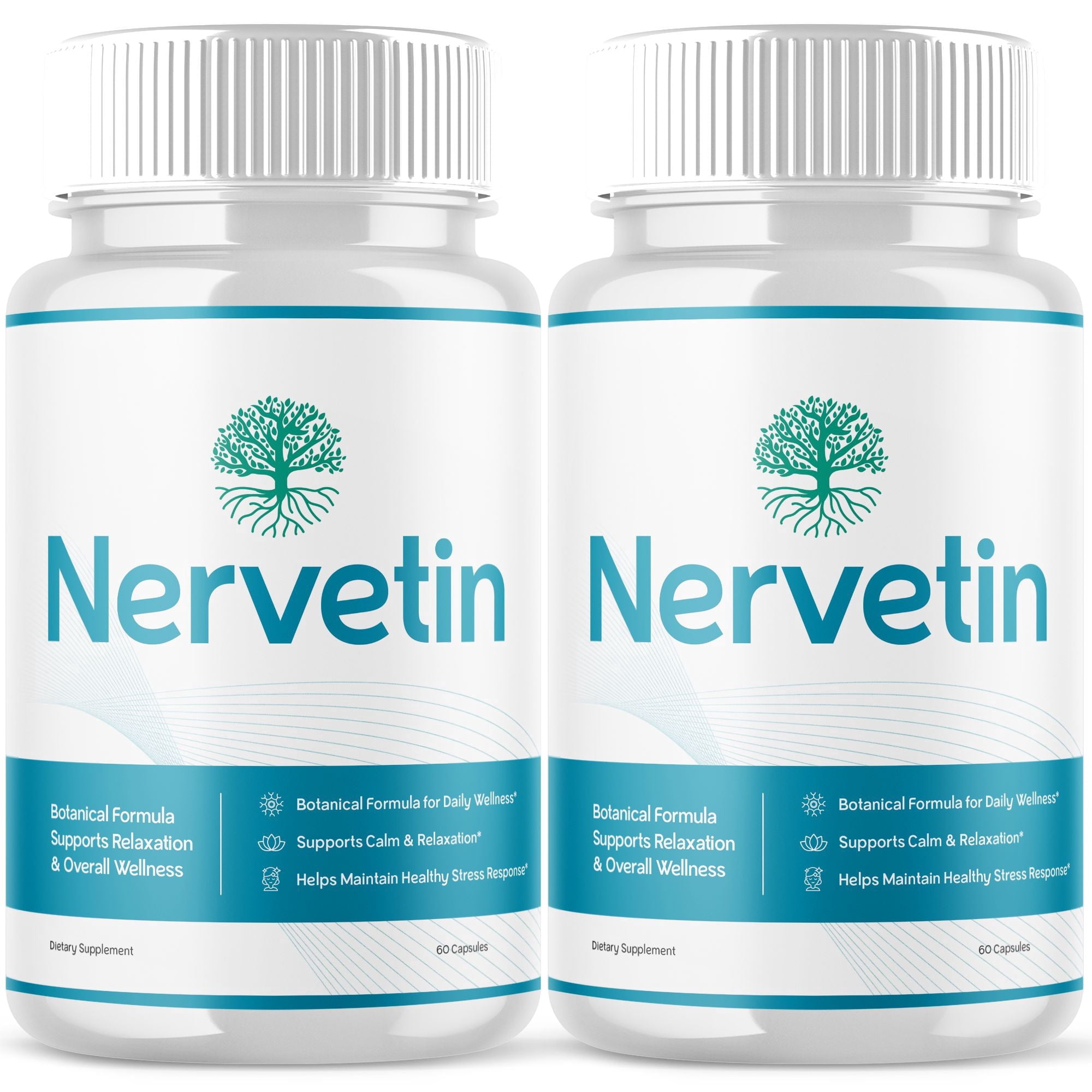 Nervetin Advanced Nerve Health Support Pills Natural Vitamin Supplement 120 Capsules