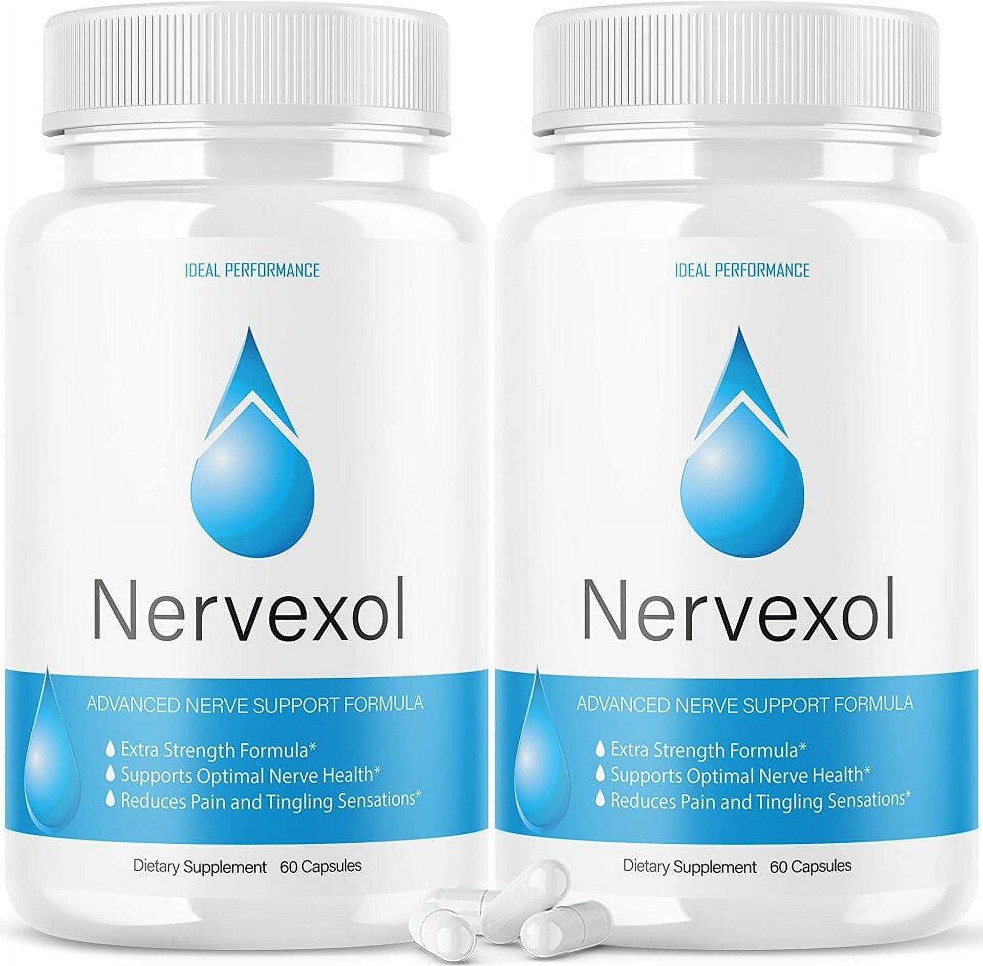 Nervexol for Neuropathy Pain Relief Nerve Support Formula Pills 60 Cap
