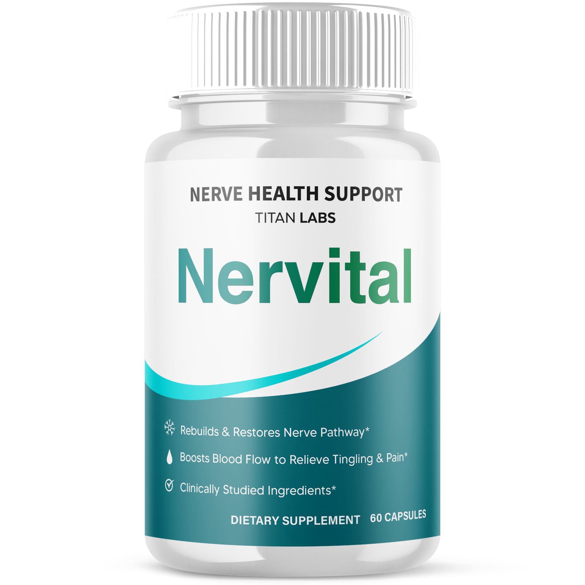 Nervital Advanced Nerve Support Supplement Pills All Natural ...