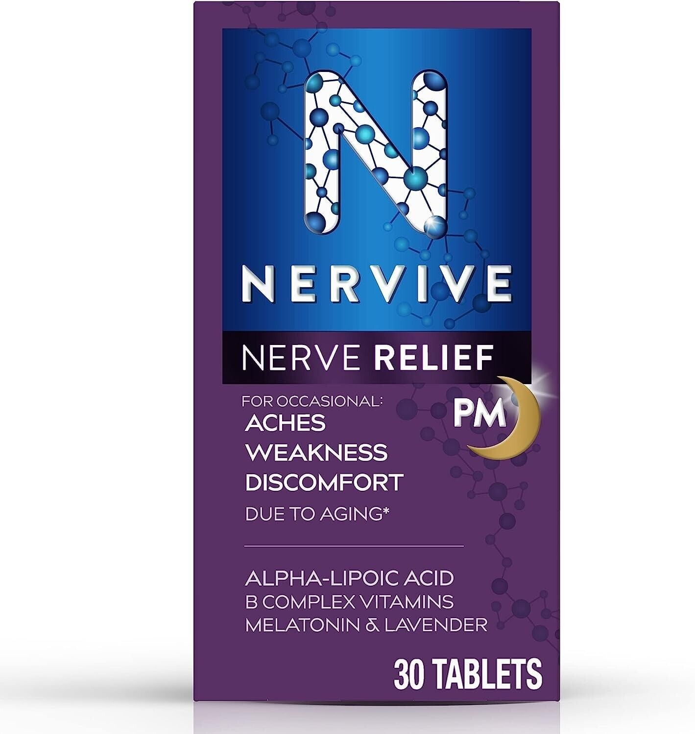 Nervive Nerve Relief PM For Aches, Weakness & Discomfort - Walmart.com