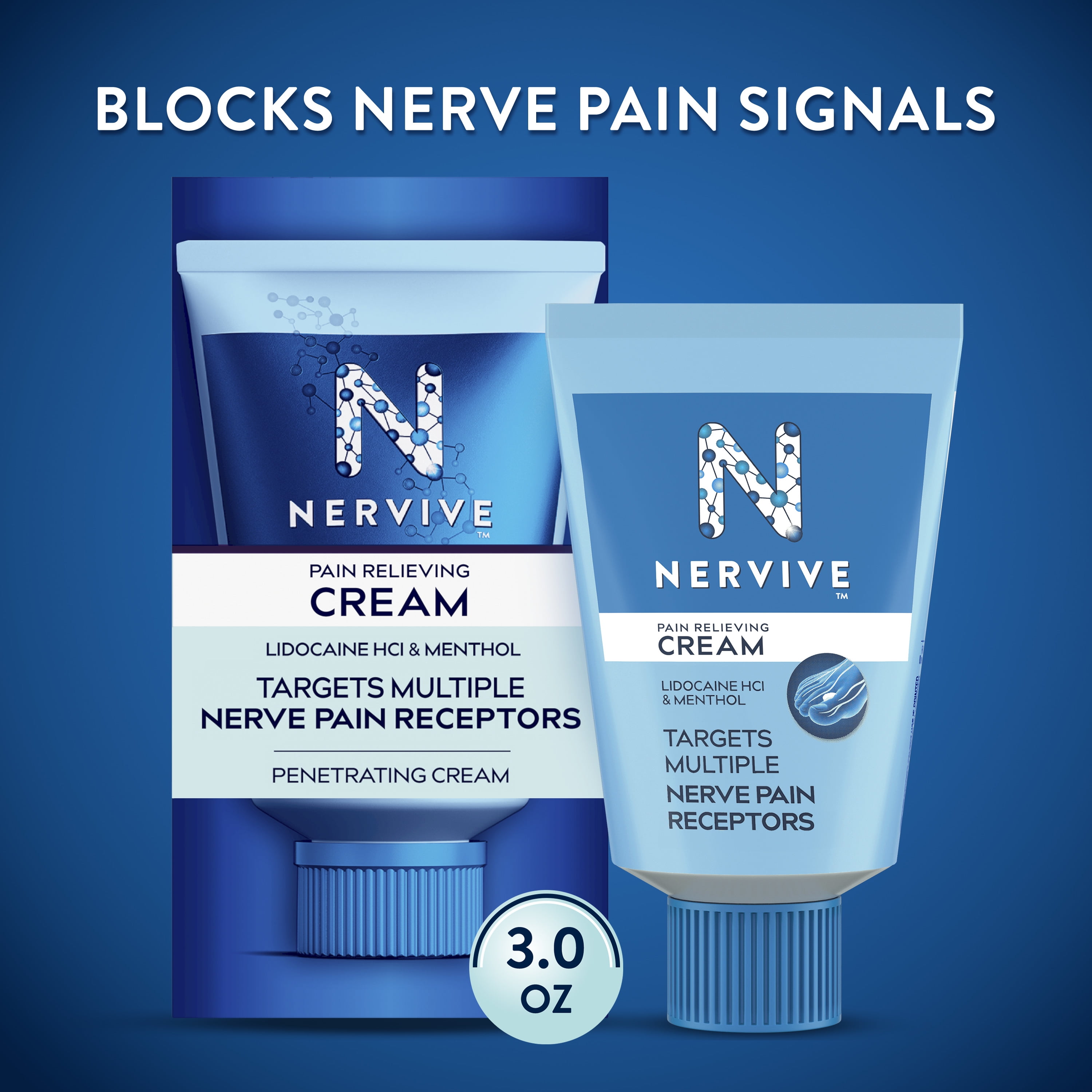Where Can I Buy Nervive Cream Nervive Topical Pain Relief Cream, Numbing Lidocaine for Nerve Pain
