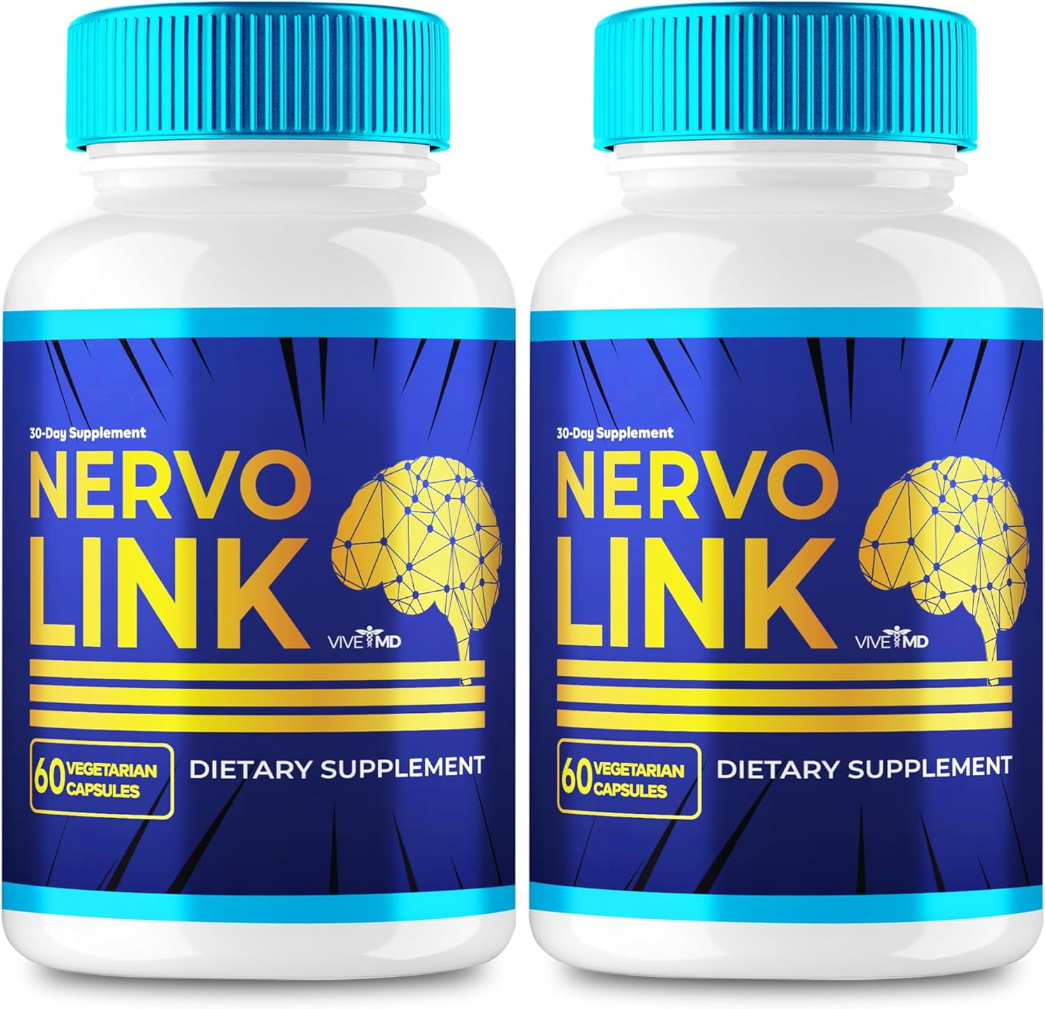 Nervo Link Capsules, NervoLink Brain Supplement Memory and Focus (2 ...