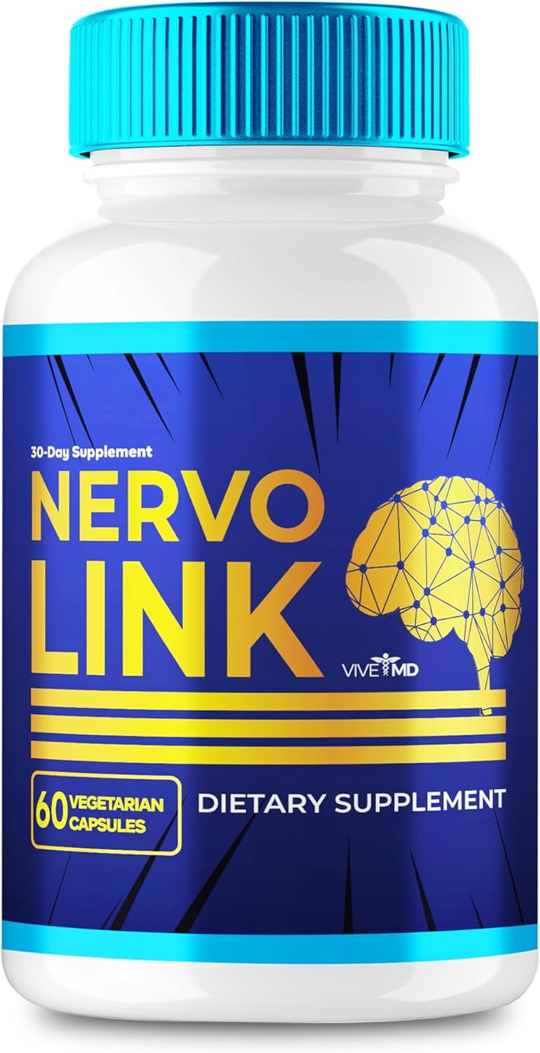 Nervo Link Capsules, NervoLink Brain Supplement Memory and Focus (60 ...