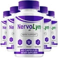 thumbnail image 1 of Nervo Lyn Capsules – Nervolyn Natural Ingredients Glycogen Support, 5 Pack, 300 Capsules, 1 of 6