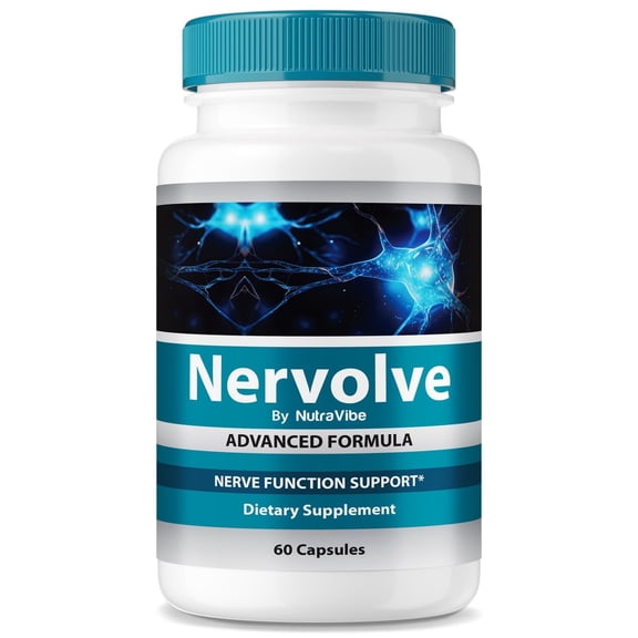 Nervolve Nerve Health Capsules  Daily Support Pills for Nerve Function, Clarity, and Wellness, Reviews (60 Capsules)