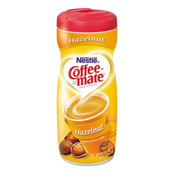 Nes Hazelnut Creamer Powder- 15-oz Plastic Bottle