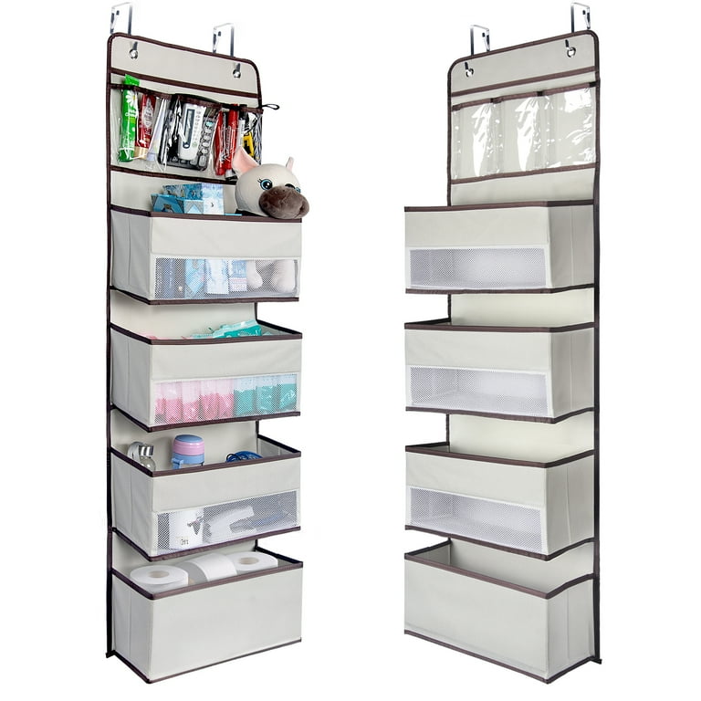 Hanging Closet Organizer And Storage 4 shelf Easy Mount - Temu