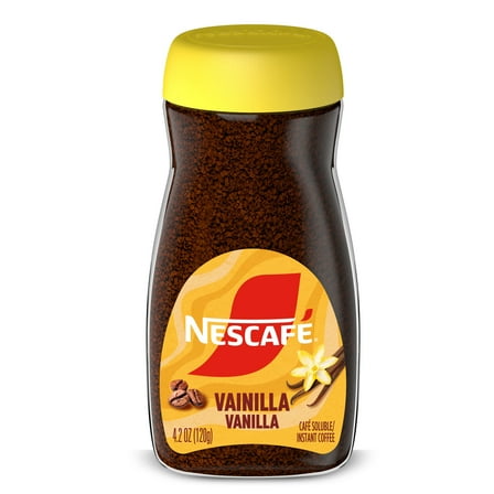 NESCAFÉ Vanilla Instant Flavored Coffee, 4.2 Oz