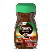 Nescafé Clasico Decaf Dark Roast Instant Coffee, 7 oz