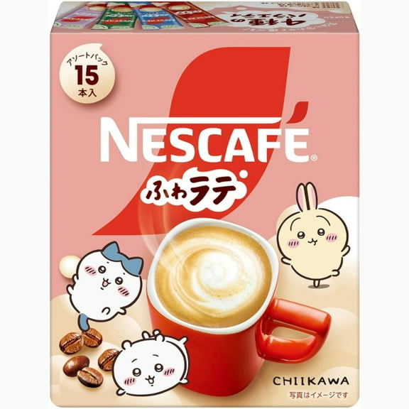 Nescaf Fuwarate Stick Coffee 120 Sticks Caf Latte Assortment  Made in JAPAN - Tokyo Sakura Mall
