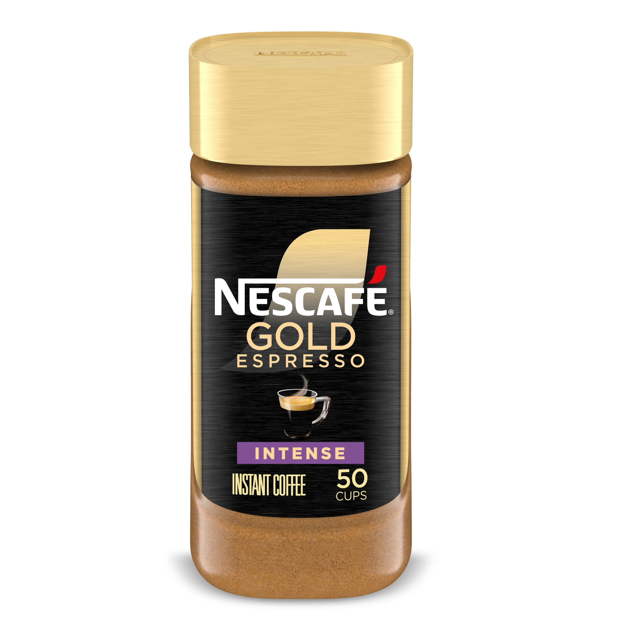 NESCAFÉ Gold Decaf Espresso Intense, Instant Coffee, 3.5 oz NESCAFÉ Gold Decaf Espresso Intense, Instant Coffee, 3.5 oz