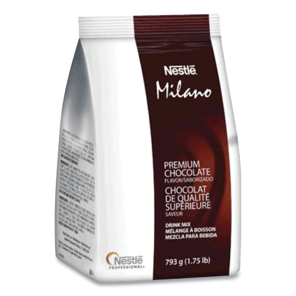 Nescafe 12234626 1.75 lb Bag Premium Hot Chocolate Mix (4/Carton)