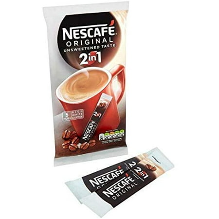 Nescafe 2 In 1 Coffee & Creamer Sugar Free Instant Coffee Sachets (Pack Of 10 Sachets)