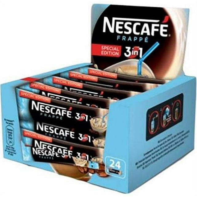 nescafe 3 in 1 frappe instant coffee single packets