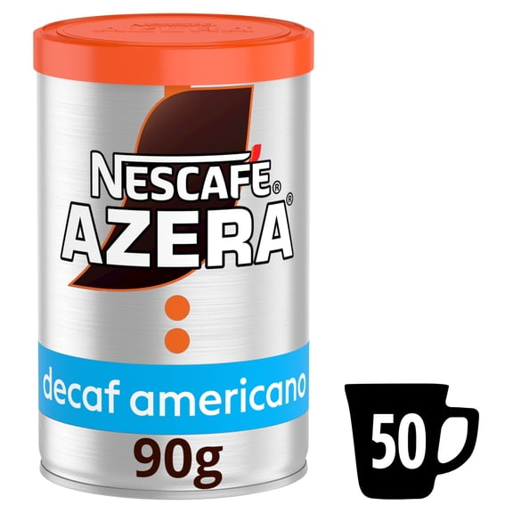 Nescafe Azera Americano Decaff Instant Coffee 90g, Imported from Britain