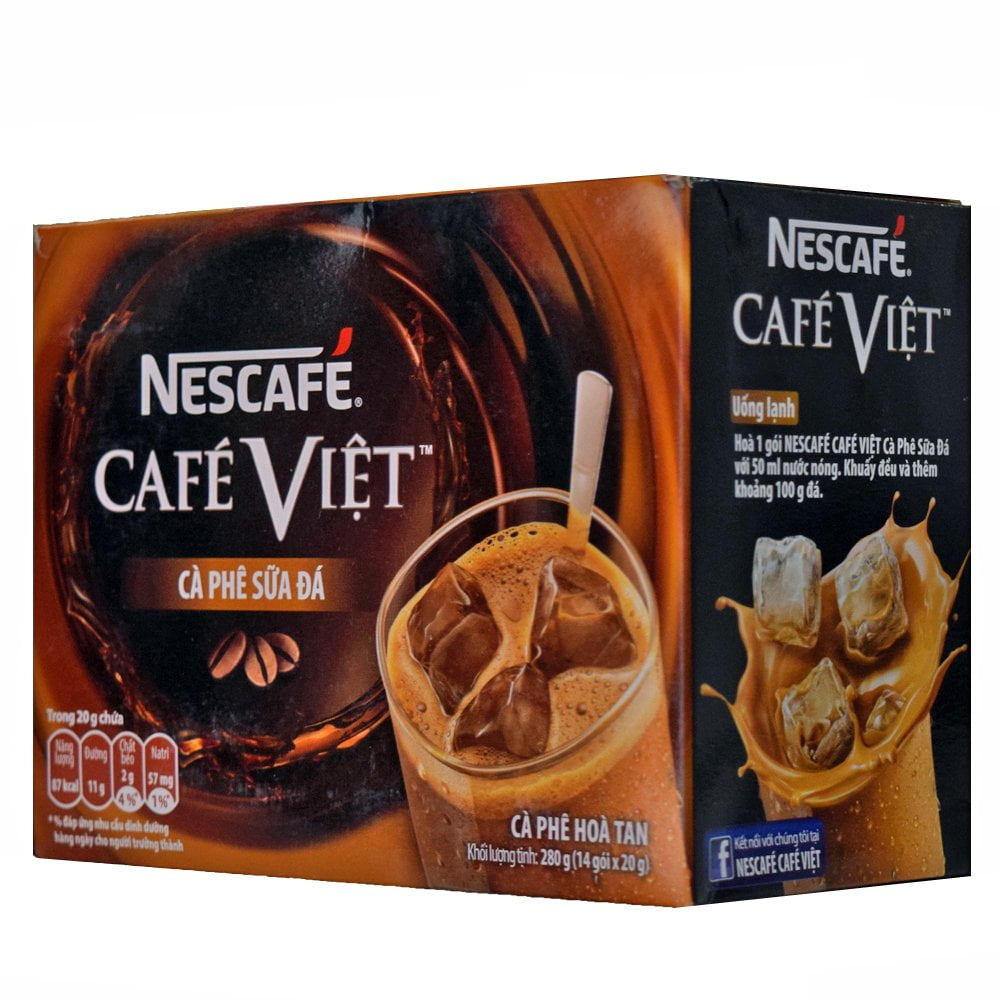 Nescafe Cafe Viet Milky Iced Coffee Instant Coffee & Creamer Drink Mix