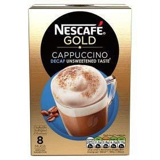Nescafe Cappuccino Unsweetened and Decaffenated 2 Boxes - Walmart.com