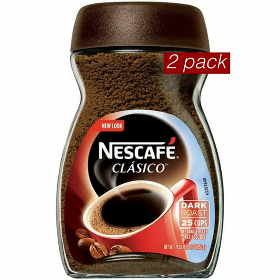 Nescafe Clasico, 1.7 Ounce Jar(2 pack)