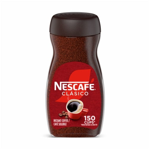 Nescafe Clasico Dark Roast Instant Coffee 10.5 Oz. Jar