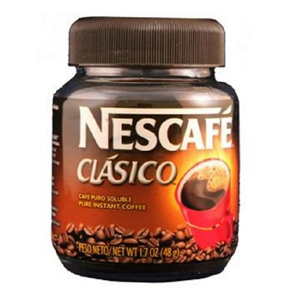 Nescafe, Clasico Instant Coffee, Count 1 - Coffee / Grab Varieties & Flavors