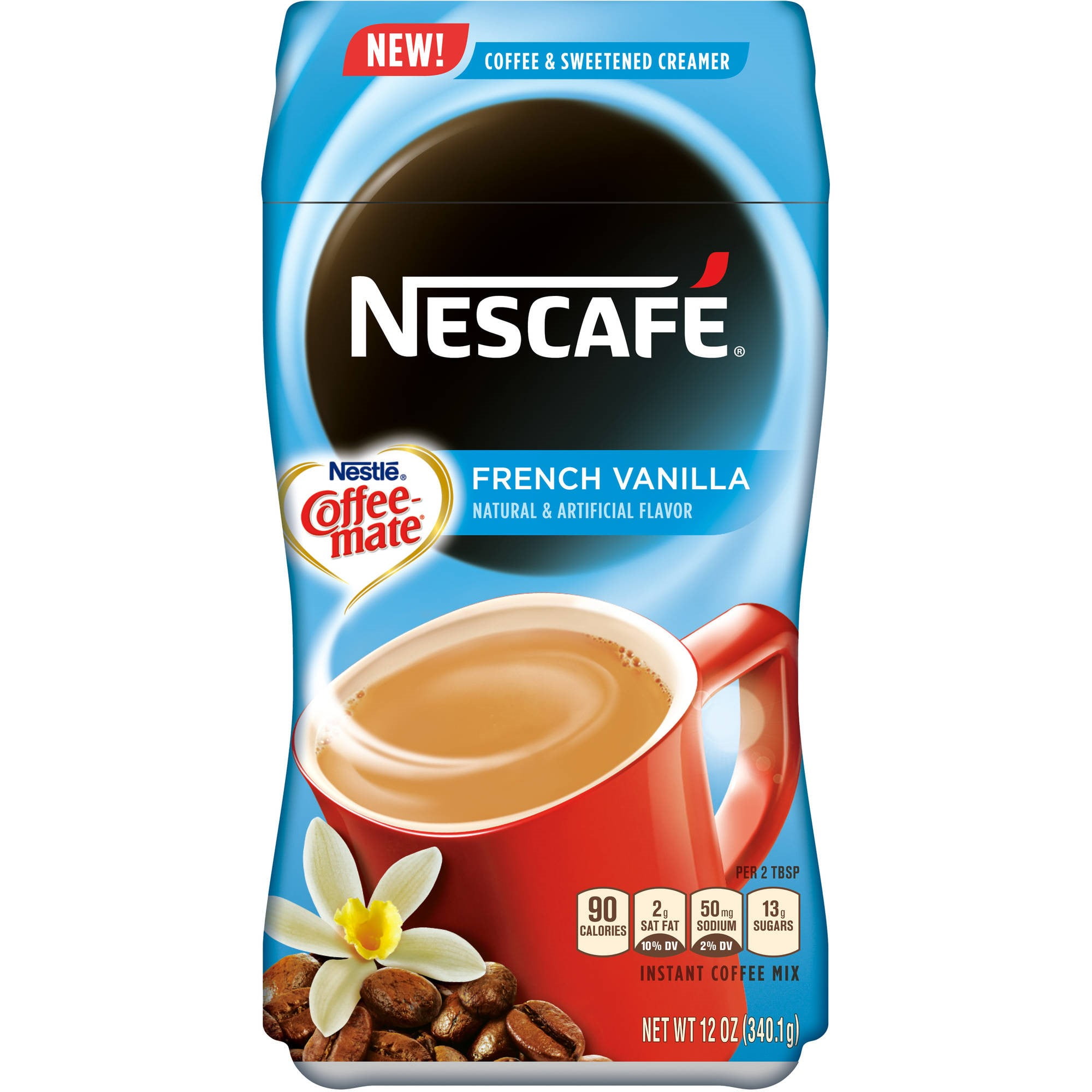 Nescafe Clasico Nescafe With Coffeemate Frenchvanilla