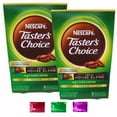 thumbnail image 1 of Nescafe Decaf Instant Coffee Tasters Choice House Blend 2 Boxes, 10 Single Serve Packets 100% Pure Coffee Roast Decaffeinated Hot Drink Singles 0.52 Oz w/ Bonus Snoep in Beperkte Oplage, 1 of 7