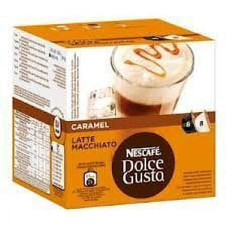 NESCAFE Dolce Gusto Caramel Latte Macchiato Coffee Pods, Espresso
