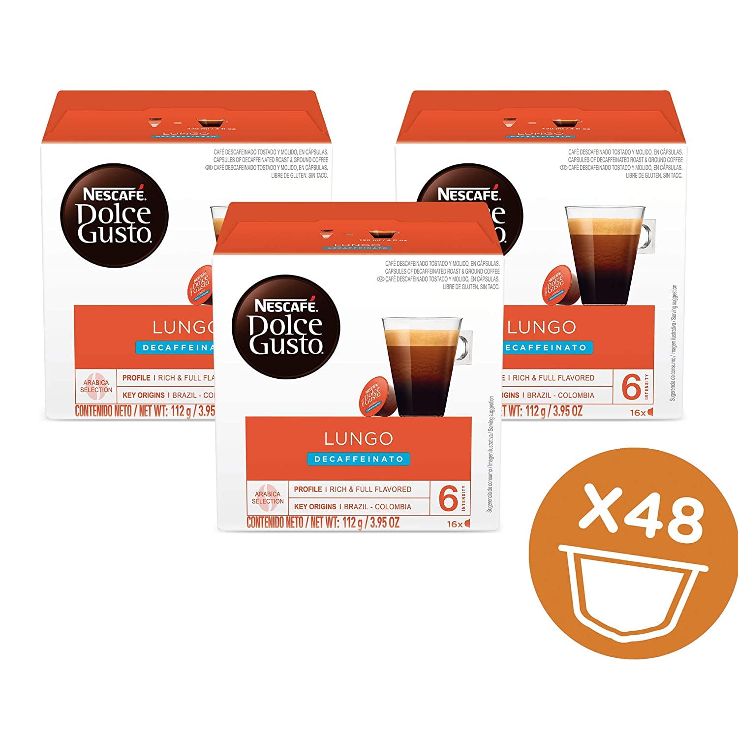 Dolce gusto lungo decaffeinato outlet