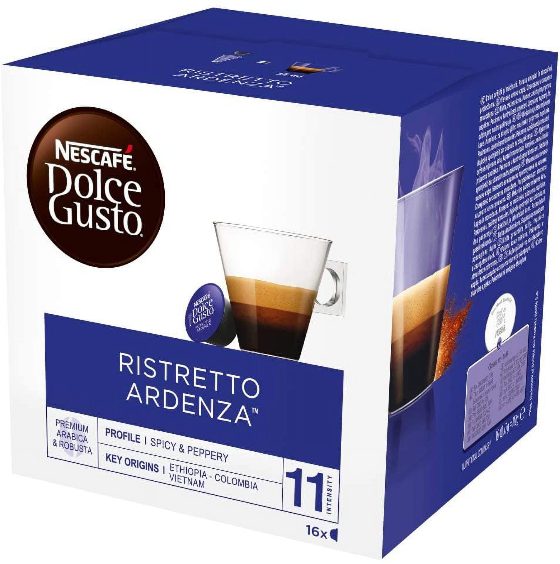 NESCAFÉ Dolce Gusto Espresso Intenso - x3 pack de 30 cápsulas