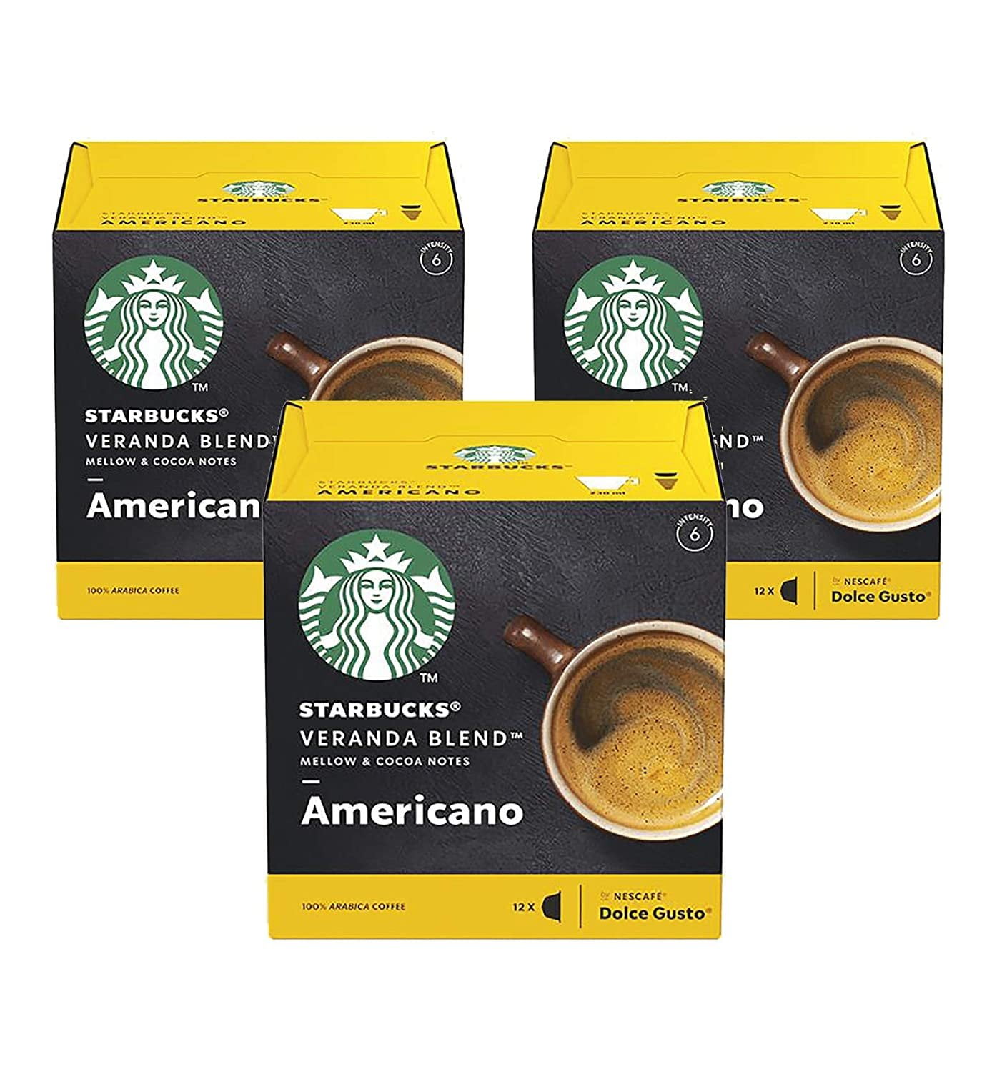STARBUCKS® by NESCAFE Dolce Gusto coffee capsules